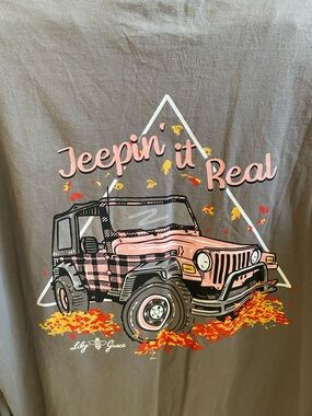 LILY GRACE Jeep T-shirt XL